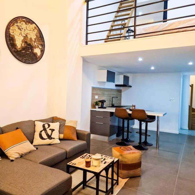 Grand Loft Avec Terrasse Privee Saint-Etienne (Loire) Exterior foto